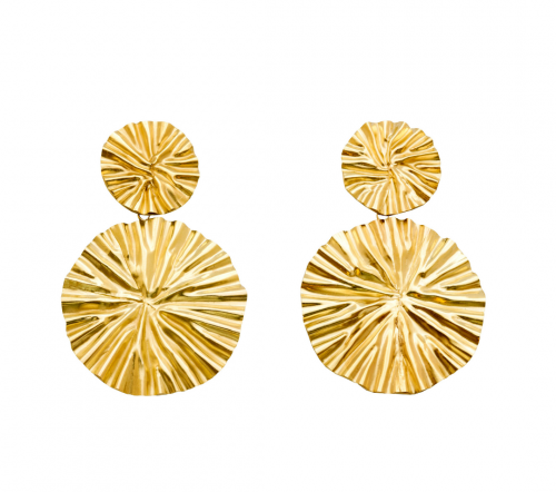 Brincos Discos Nervurados